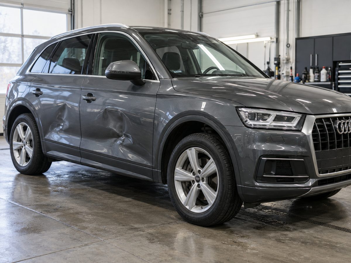 Audi Q5, Видалення вм'ятин, PDR, до робіт
