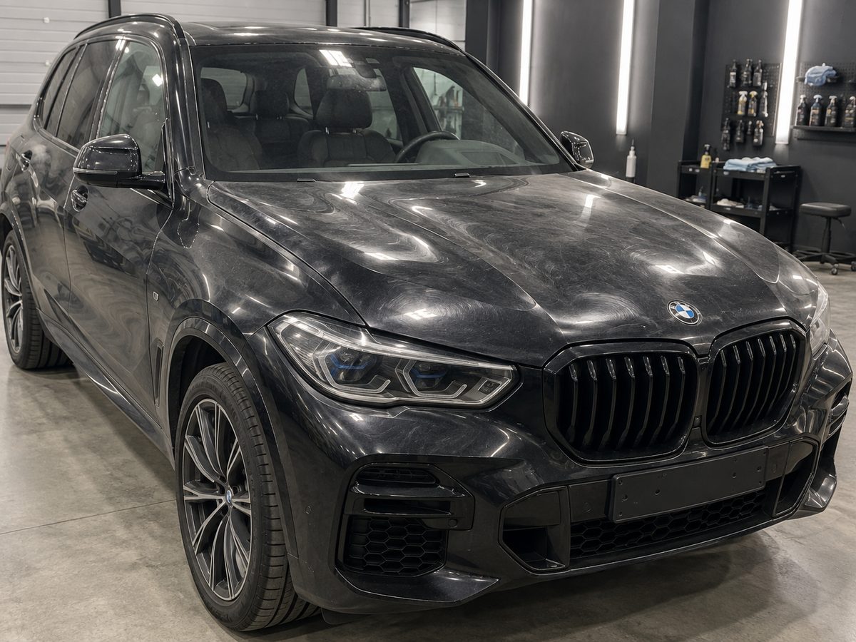 BMW X5, Полірування + нанокераміка, до робіт