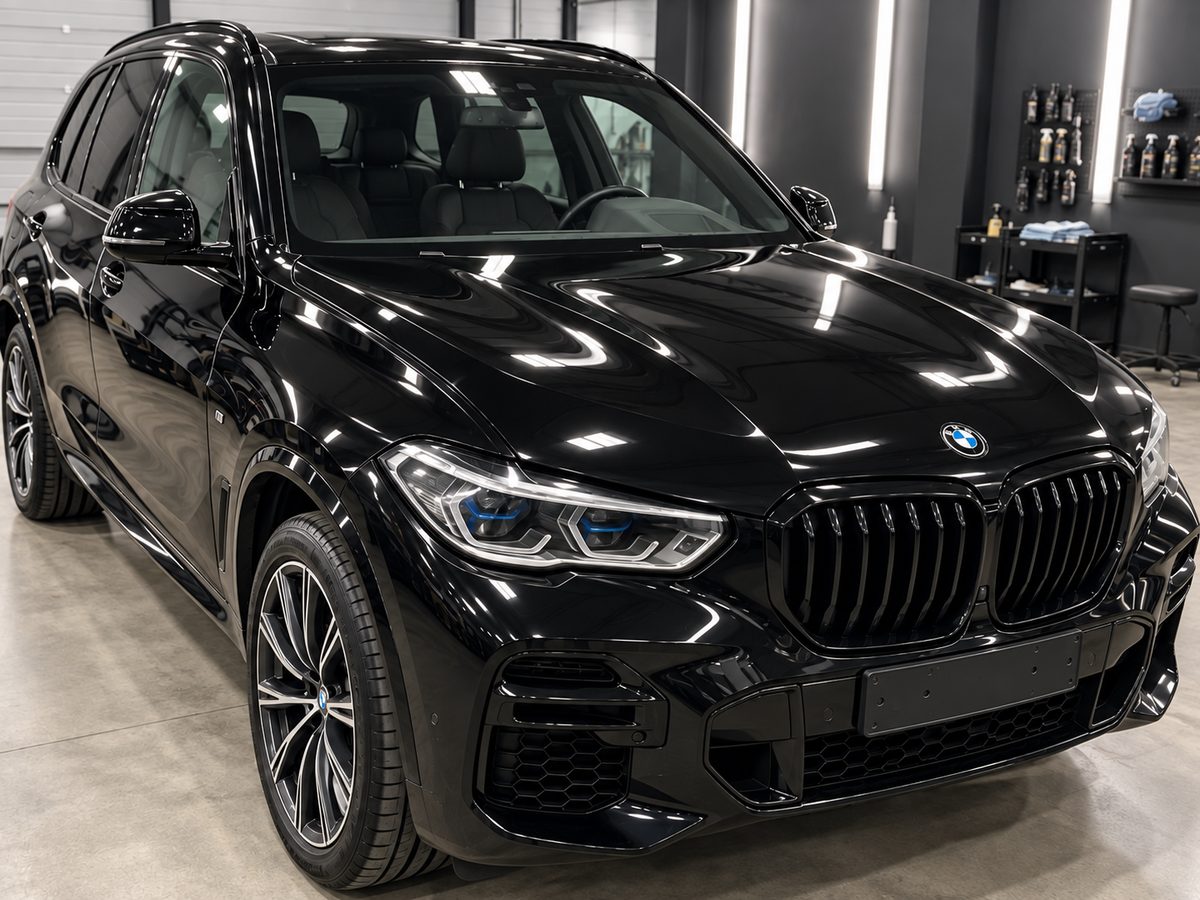 BMW X5, Полірування + нанокераміка, після робіт